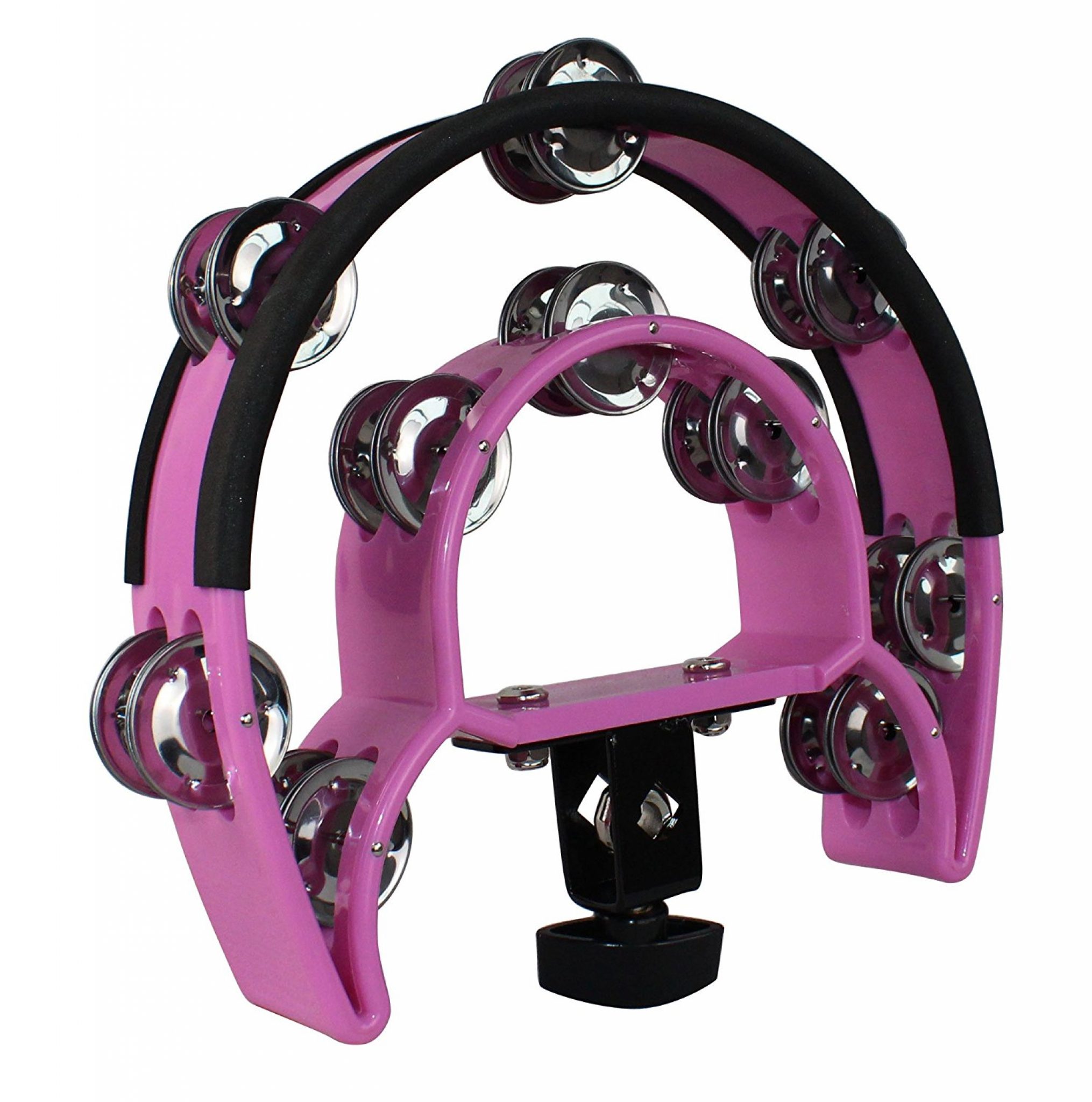 Half Moon Tambourine with Mounting Eye Bolt Review Loud Beats