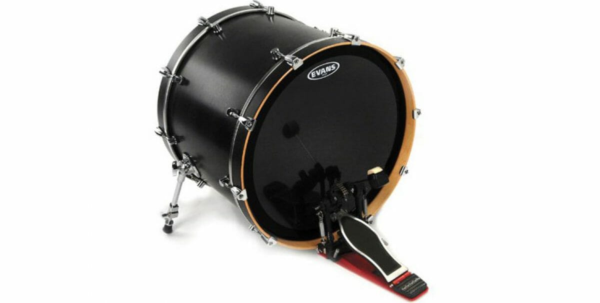 Evans EMAD Onyx Bass Drum Head Review Loud Beats