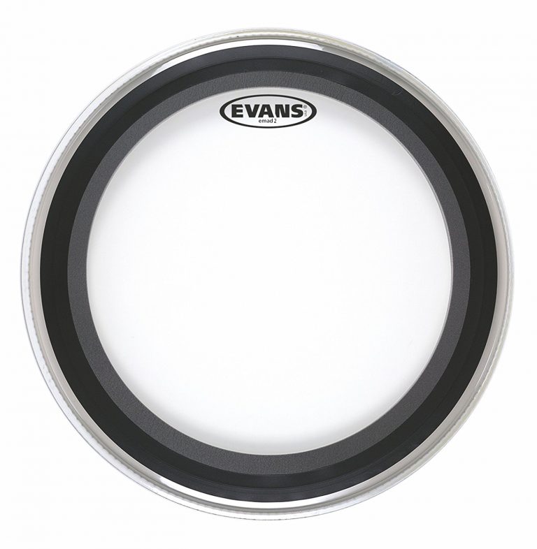 Evans EMAD2 Clear Bass Drum Head Review Loud Beats