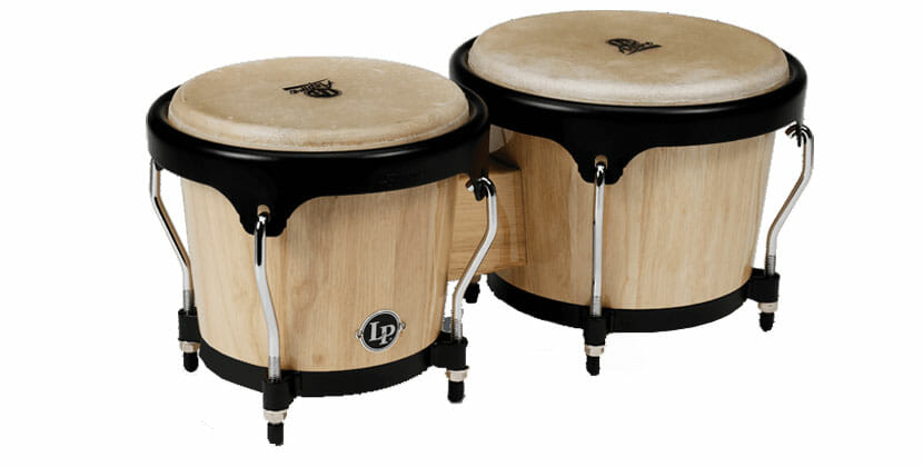 楽器 LP エルピー ボンゴ Aspire Wood Bongos Black Hardware LPA601