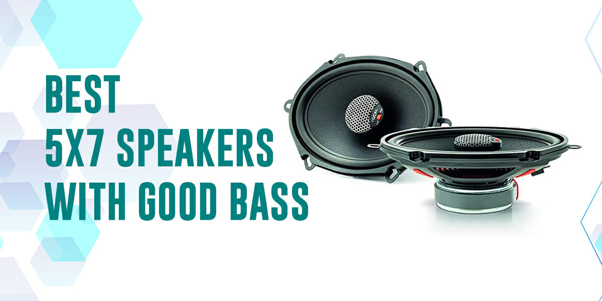 5x7 speakers with good 2024 bass