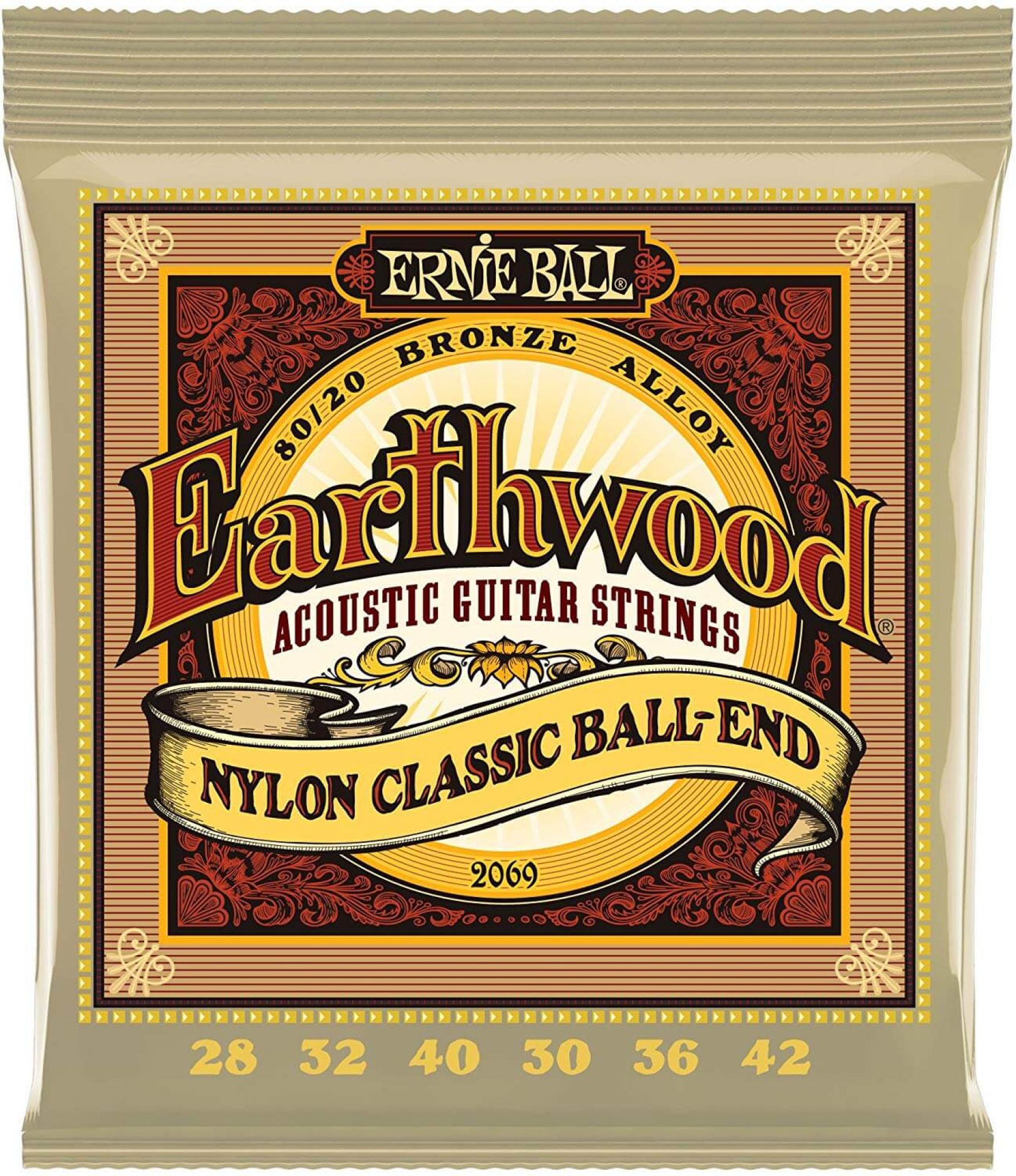 9 Best Classical Guitar Strings Of 2024 To Strung Out Tunes   Ernie Ball Earthwood Folk Classical Guitar Strings 1770x2048 